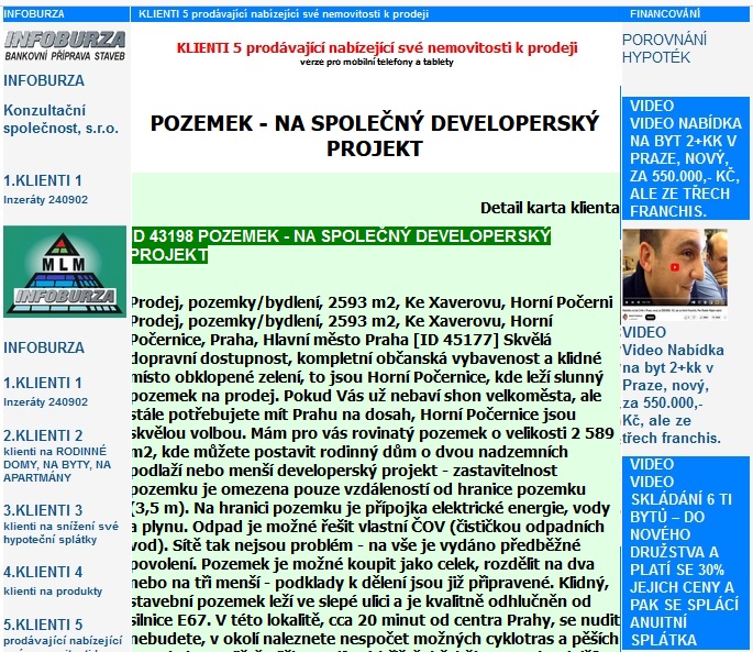 5.KLIENTI 5 prodvajc nabzejc sv nemovitosti k prodeji 